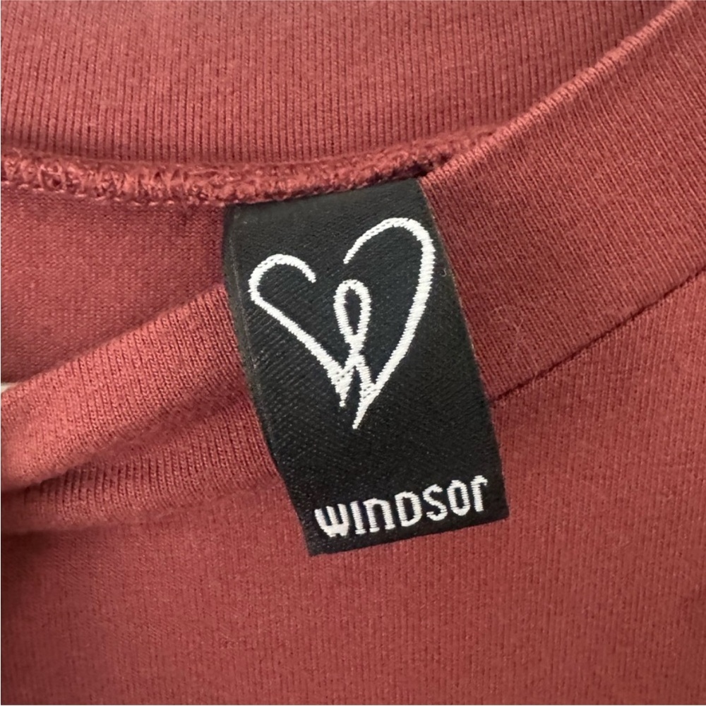 Windsor Women's Red Bodycon Mini Dress Short Sleeve Fitted Size S - Picture 4 of 6